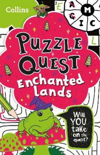 Picture of Enchanted Lands: Solve more than 100 puzzles in this adventure story for kids ag