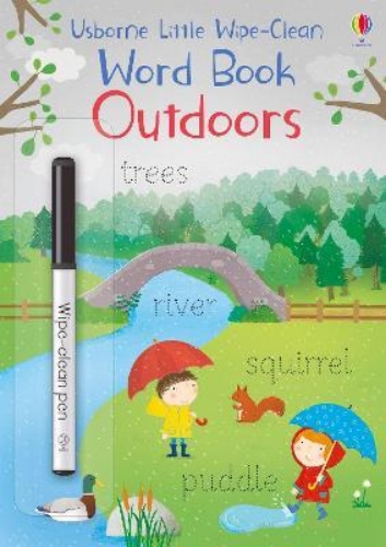 Picture of Little Wipe-Clean Word Book Outdoors