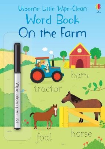 Picture of Little Wipe-Clean Word Book On the Farm