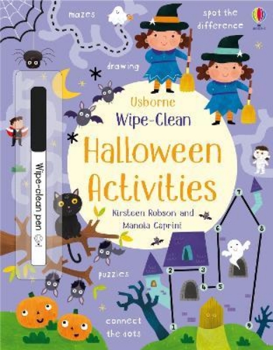 Picture of Wipe-Clean Halloween Activities: A Halloween Book for Children