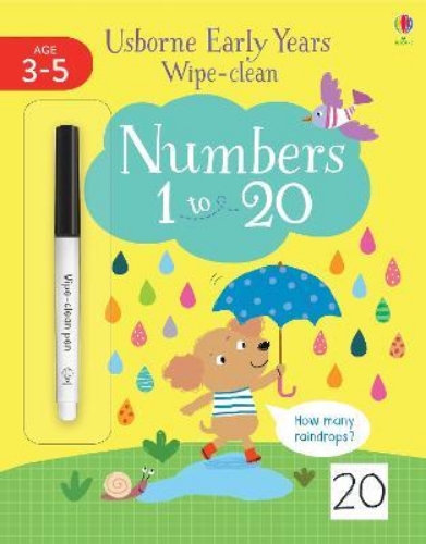 Picture of Early Years Wipe-Clean Numbers 1 to 20