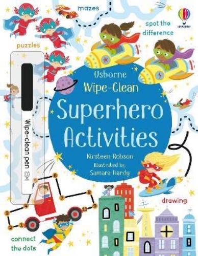 Picture of Wipe-Clean Superhero Activities