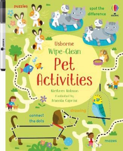 Picture of Wipe-Clean Pet Activities