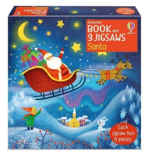 Picture of Santa Book and 3 Jigsaws