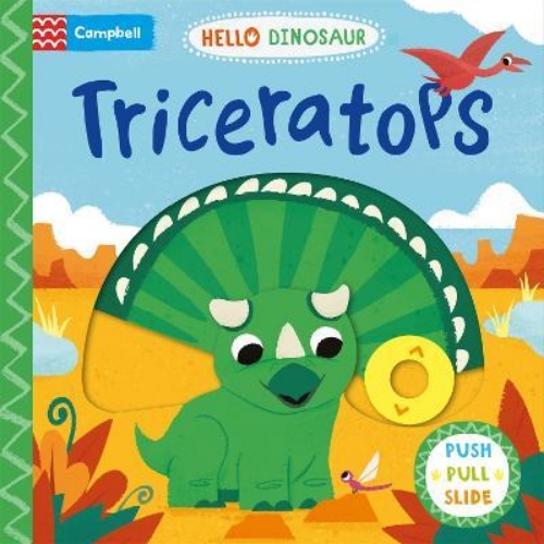 Picture of Triceratops: A Push Pull Slide Dinosaur Book