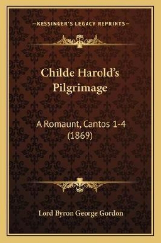 Picture of Childe Harold's Pilgrimage: A Romaunt, Cantos 1-4 (1869)