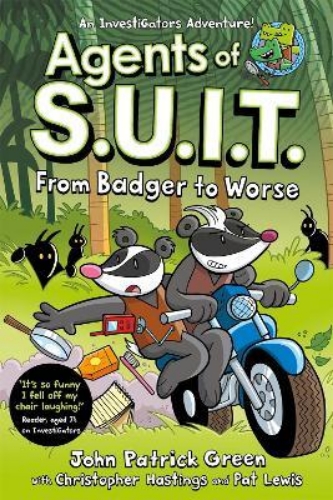 Picture of Agents of S.U.I.T.: From Badger to Worse: A Laugh-Out-Loud Comic Book Adventure!